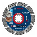 Disque � tron�onner diamant� - bosch - 2608900670 - 125 mm - multi mat�riaux - longue dur�e de vie