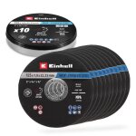 Disques � tron�onner pour m�tal - swapy - � 125 mm - 10 pi�ces - tron�onnage rapide - certifi�s mpa
