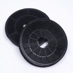 Distri + - 2 filtres charbon type 145 / acm14 / amc145 pour hotte aeg beko bosch siemens indesit