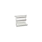 Distributeur 3 rouleaux cuisine en mtal chrom