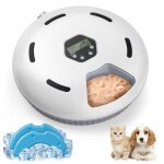 Distributeur automatique nourriture humide pour chats distributeur croquettes pour chats avec minuterie ...