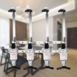 Distributeur de bouteille boisson porte bouteille support et doseur mural 4 voies bar butler - roe