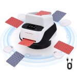 Distributeur de cartes automatique avec 4 t�l�commandes rotation � 360� pour 1 � 4 jeux distributeur ...