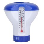 Distributeur de chlore flottant - pool supply - mod�le avec thermom�tre - grande capacit� - abs durable ...