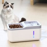 Distributeur deau et nourriture - marque - 1. 5l - plastique - pour chien et chat - intérieur Distributeur deau et nourriture - marque - 1. 5l - plastique - pour chien et chat - intérieur
