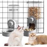 Distributeur deau et de nourriture - non spcifi - gourde 520ml - capacit 1200ml - pour lapins et rongeurs ...