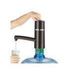 Distributeur deau sans fil mlbq avec pompe � bouteille design noir compact