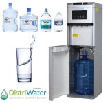 Distributeur deau fra�che ou chaude - la fontaine � eau r�frig�r�e distriwater multi - bonbonnes chaud ...