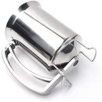 Distributeur et entonnoir de pte  gteaux en inox - piston boulangerie utilisation outil de dcoration ...