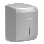 Clar - distributeur de papier essuie - mains argent - maxi d�vidage