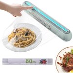 Distributeur film alimentaire coupe - film alimentaire magn�tique d�rouleur utilis� pour le papier aluminium ...