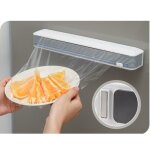 Distributeur de film alimentaire magntique avec ventouses - couleur blanche
