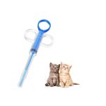 Distributeur de pilules pour animaux de compagnie - mangeoire lance pilule chat - bleu