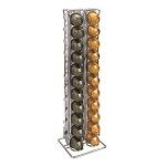 Distributeur porte capsules nespresso - ibili - 44 capsules - 10 x 10 x 38 cm - fuji