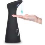 Distributeur de savon automatique 200ml - distributeur de savon liquide sans contact avec capteur infrarouge ...