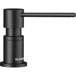 Distributeur de savon liquide vaisselle dvier  encastrer accessoire cuisine blanco lato noir mat contenance ...