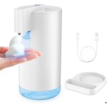 Distributeur savon mousse automatique sans - contact: blanc distributeur savon liquide avec capteur infrarouge ...