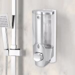 Distributeur savon mural 350ml distributeur de savon mural liquide en plastique - boh - rai