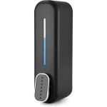 Distributeur de savon mural - sightmark - 350 ml - noir - 22x9x7 cm - installation murale - abs et r�sine ...