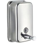 Distributeur de savon mural - xvx - 500ml - acier inox 304 - design �l�gant - manuel