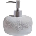 Distributeur de savon spirella cosy - blanc