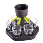 Distributeur de verres � shot - 6 verres
