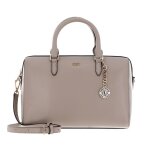 Dkny sac � �paule bandouli�re beige en cuir pour femme - bryant duffle bag m stone 188806