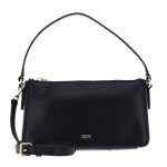 Dkny sac � main noir en cuir pour femme - irina sutt handbag 191712