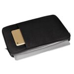 Dlh sacoche mallette pour ordinateur 156 (396 cm) noire - housse protectrice avec poche et fermeture ...