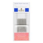 Dmc ? bo�te 16 aiguilles de broderie assortiment de tailles pour point de croix et broderie