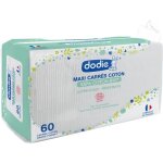 Dodie hygi�ne & soin maxi carr�s coton bio 60 unit�s
