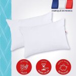 Dodo lot de 2 oreillers tendance 50x70 cm - 100% polyester