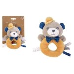 Dodo damour - ours - doudou - 022290 - hochet - 13 cm - orange - nais