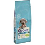 Dog chow chien puppy large breed avec de la dinde - 14 kg - croquettes pour chiot