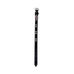 Dogi - collier pour chien os en diamant design - taille s - noir Dogi - collier pour chien os en diamant design - taille s - noir