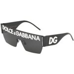 Lunettes de soleil - dolce & gabbana - logo dg 2233 - mtal - noir / grey - chic
