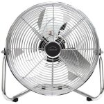 Domair ba30cc - brasseur d'air - 48 watts -  poser - 30 cm - 3 vitesses - 3 pales - inclinable - chrome ...