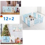 Domicile parc b�b� en plastique 14 �l�ments avec panneaux d?activit� et porte barri�re s�curit� enfant ...