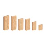 Dominos pour fraiseuse domino festool df500 q - set - bois - 8 x 40 - vendu  lunit