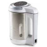 Domo blender chauffant 1. 6l 1000w inox / blanc - do737bl