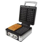 Domo do9047w gaufrier lectrique - inox