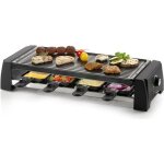 Domo do9189g appareil  raclette 8 personnes - noir