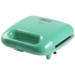 Appareil à sandwichs - domo - do1109c - revêtement anti - adhésif - couleur verte - 5 en 1 Appareil à sandwichs - domo - do1109c - revêtement anti - adhésif - couleur verte - 5 en 1