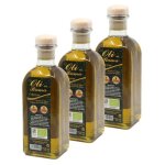 Don gastronom - lot 3x huile dolive bio extra vierge non filtr�e - bouteille 500ml