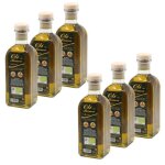 Don gastronom - lot 6x huile dolive bio extra vierge non filtre - bouteille 500ml