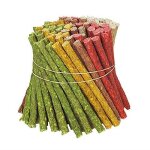 Friandises pour chien - doogy - munchy mixtes - peau de buffle - taille moyenne - adulte
