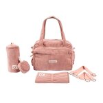 Doomoo - sac � langer bebe fluffy - grande contenance 24l - nombreuses poches - 8 accessoires inclus ...