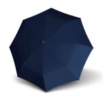 Doppler parapluie canne bleu pour femme et homme - hit long automatic uni navy 129976