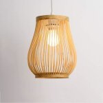 Dorlink suspension en rotin tress� ? lustre vintage hauteur ajustable ? douille e27 max 60w ? luminaire ...