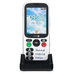 Doro 780x - tlphone mobile - double sim - 4g lte - 4 go - microsd slot - 320 x 240 pixels - ram 512 ...